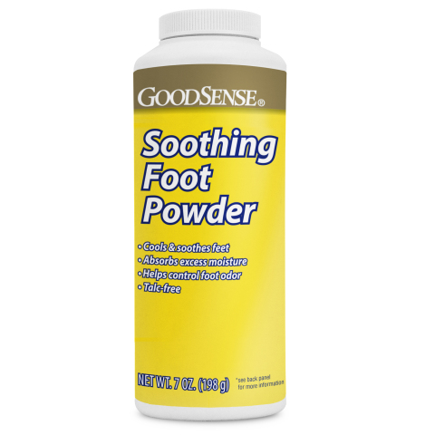 GoodSense® Soothing Foot Powder, Absorbs Wetness, 7 oz