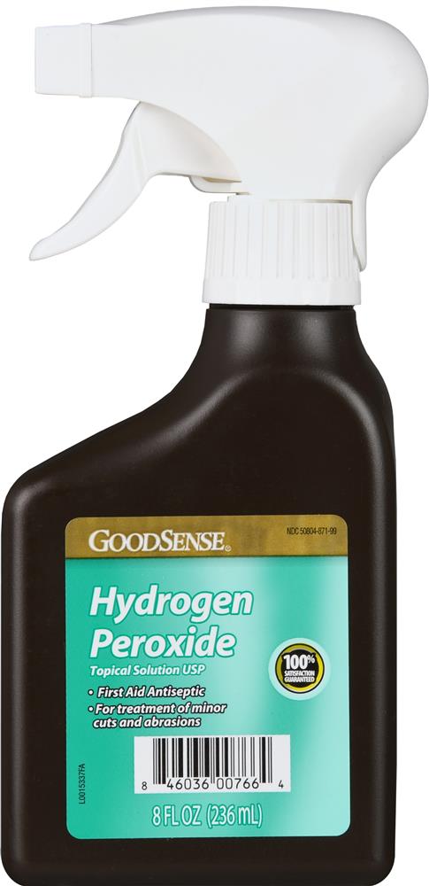 Hydrogen Peroxide 40 Topical Solution For Sale GoodSense® Hydrogen Peroxide Topical Solution USP w/Sprayer 8 fl oz